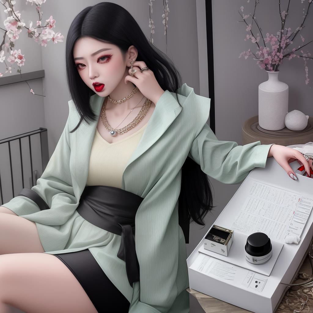  masterpiece, best quality, asian female,solo,house,longeyelashes, hips,thin waist,colored eyelashes,lipstick,sticking out tongue,open mouth,rolling eyes,embarred,anger vein,nervous,confused, face,drooling,hair over shoulder,pale skin,black hair,bob hair,ring,jewelry,necklace,pearl celet,knee boots,torn and plum-colored ,look at viewer,bound and gagged,,having an 