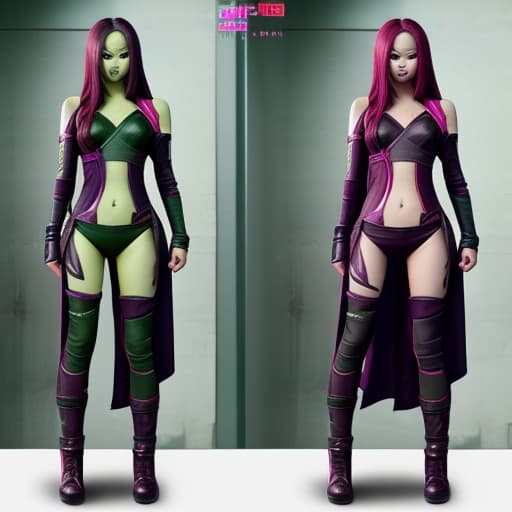  :50 Jennie Kim, Gamora, full body