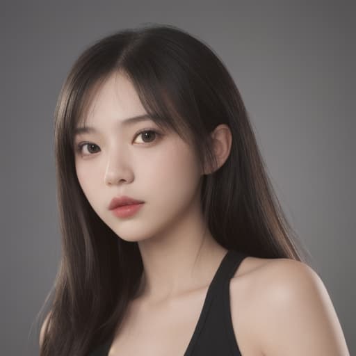  girl, best quality, solo, headshot, simple background