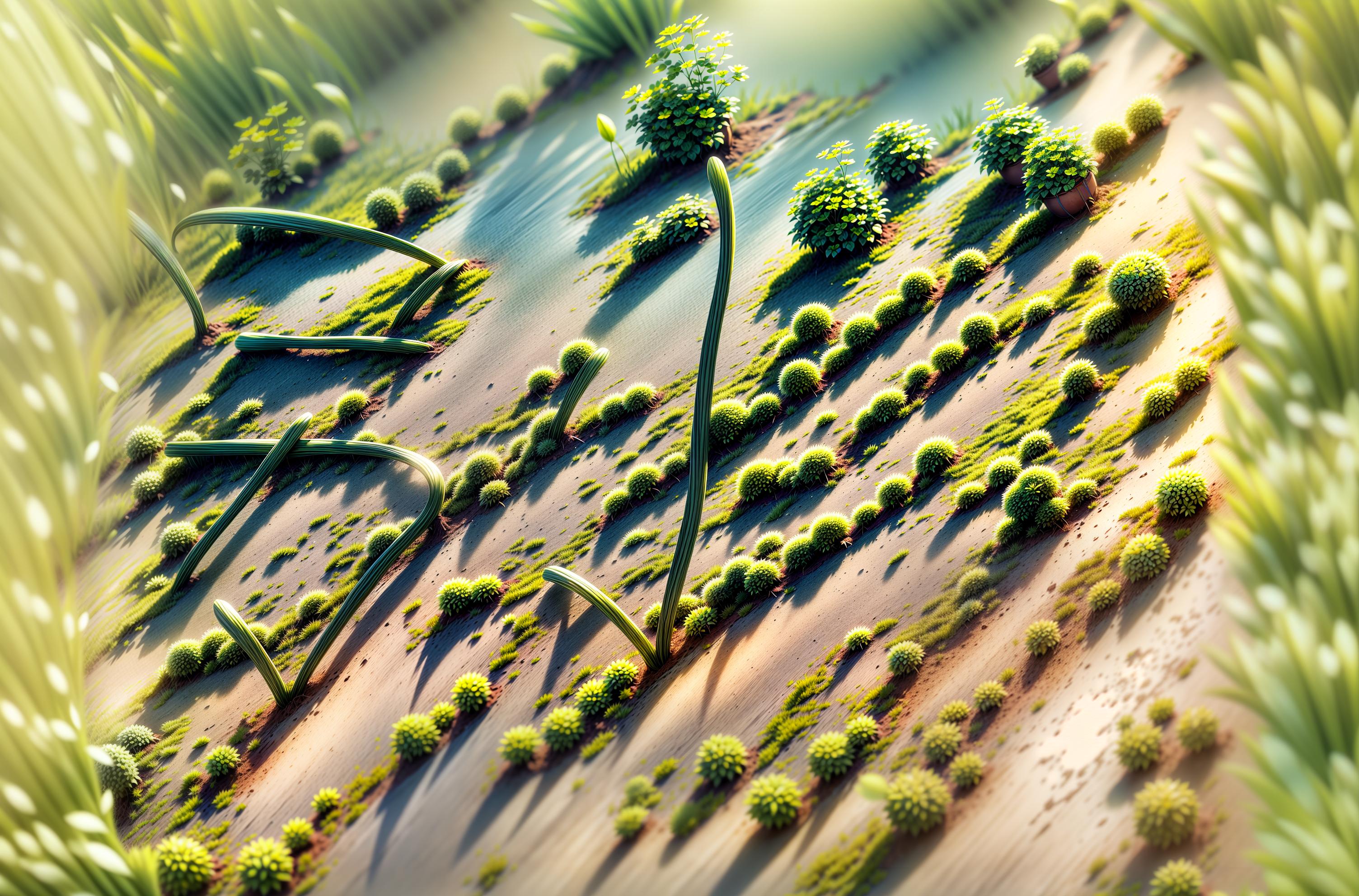  best quality, high resolution, perfect lighting, (extremely fine cg: 1.2), 32k, (green plant artform, solo:1.5), flower, meadow, forest, spring, blooming flowers, moss microlandscape, green, simple, clean bright background, light tracing, natural light, c4d, oc render, (masterpiece:1.2),