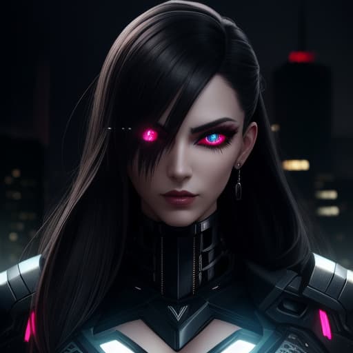  , full body, , cyberpunk augmentation, cyberware, cyborg, carbon fiber, chrome, implants, metal skull, , , , , bloody, cyber plate armor, dark atmosphere, dark night, scars, (disheveled hair:1.1), black eyeshadow, beautiful detailed glow, detailed, Cinematic light, intricate detail, highres, rounded eyes, detailed facial features, high detail, sharp focus, smooth, aesthetic, extremely detailed, insanely detailed and intricate dark industrial factory background, slim body,, , ly , stylish pose, <lora:add_detail:0.4> <lora:epi_noiseoffset2:0.4> <lora:hairdetailer:0.6> <lora:more_details:0.3> <lora:add-detail-xl:1.2> <lora:DetailedEyes_V3:1.2> <lora:sd_xl_offset_example-lora_1.0:1
