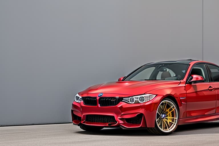  red Bmw m3 g80 with silver rims