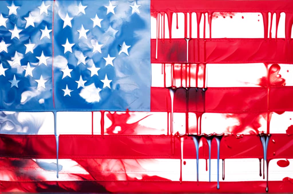  american flag made with blood sweat and tears