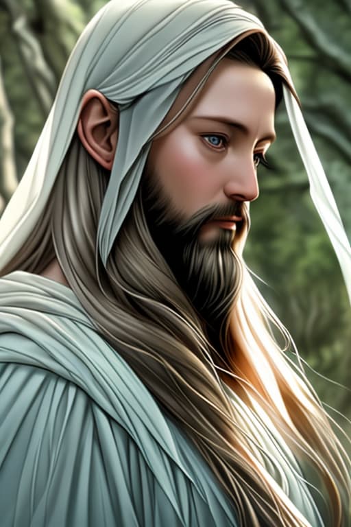  Galadriel with a beard