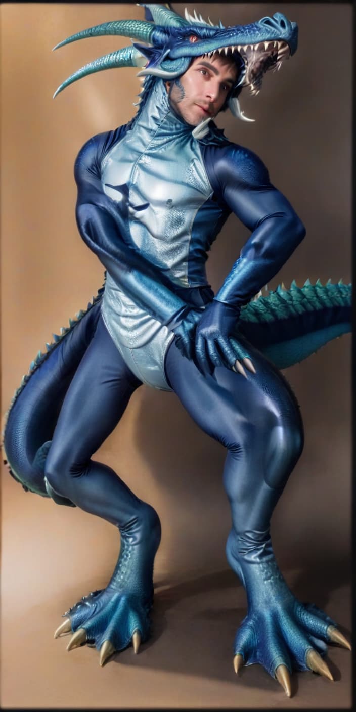  breathtaking dragon costume latex guy, photorealism, 8k, uhd . award winning, professional, highly detailed, civitai