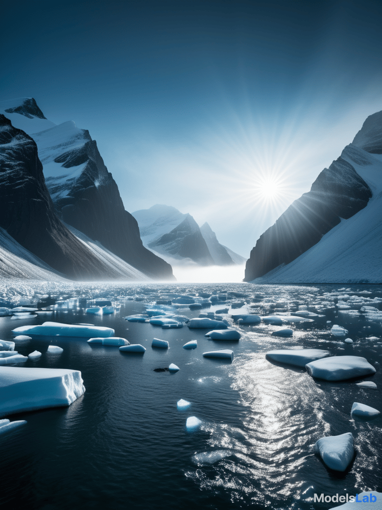  uma imagem cinematográfica de uma paisagem antártica desolada, com o navio quest parcialmente enterrado no gelo. a iluminação é etérea, com uma luz suave e difusa que cria um efeito quase sobrenatural. o horizonte é vasto e vazio, simbolizando o mistério e a solidão da expedição. proporção da imagem: 1024x1792  hyperrealistic, full body, detailed clothing, highly detailed, cinematic lighting, stunningly beautiful, intricate, sharp focus, f/1. 8, 85mm, (centered image composition), (professionally color graded), ((bright soft diffused light)), volumetric fog, trending on instagram, trending on tumblr, HDR 4K, 8K