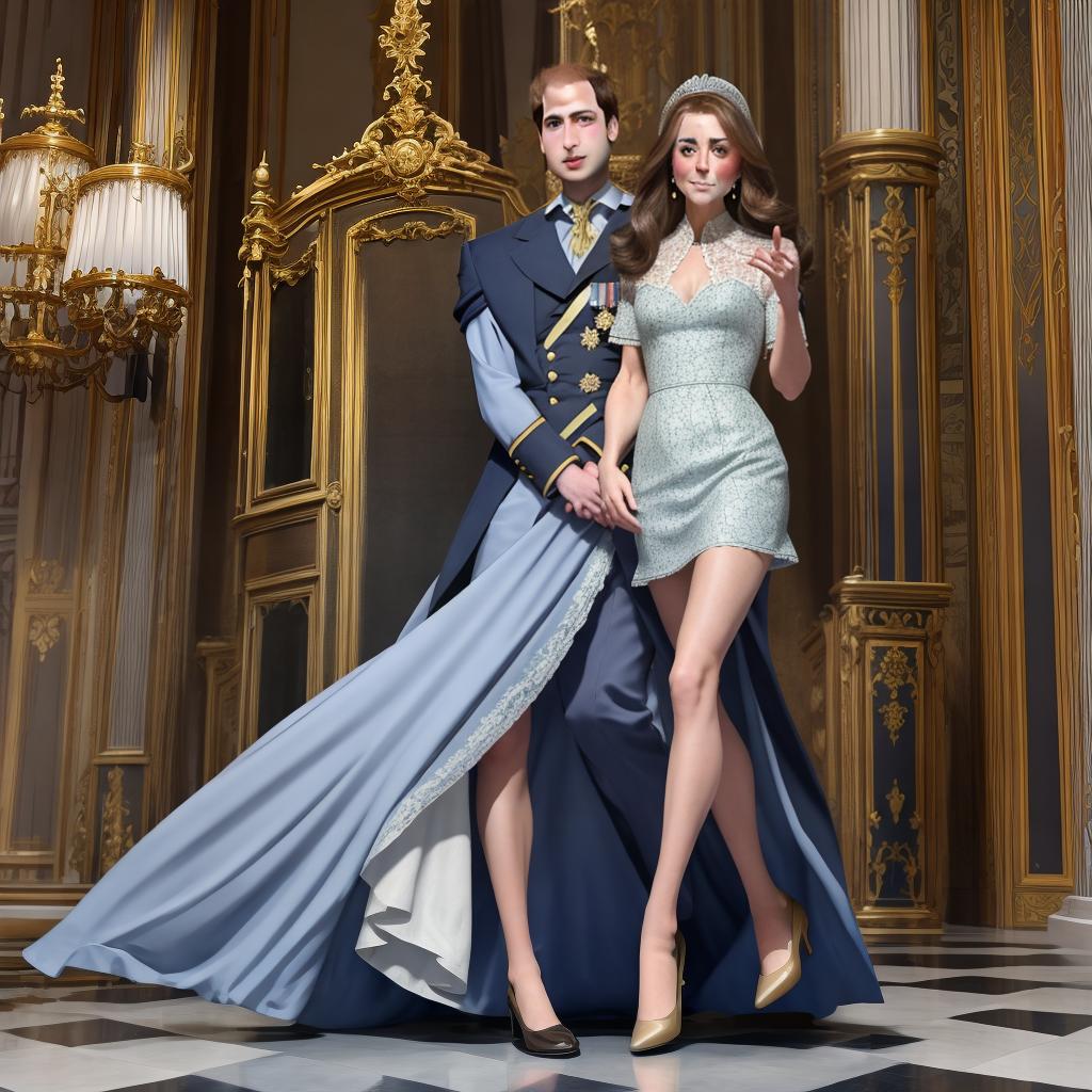  masterpiece, best quality, full body,female, kate middleton