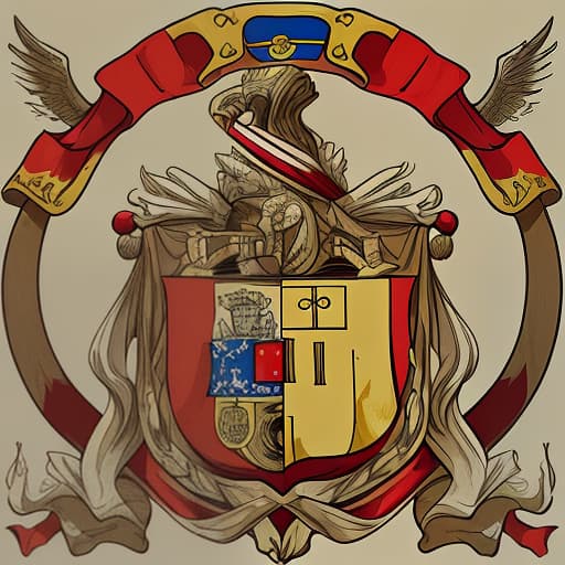  background for the coat of arms in spanish style