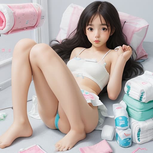  girl's diapers