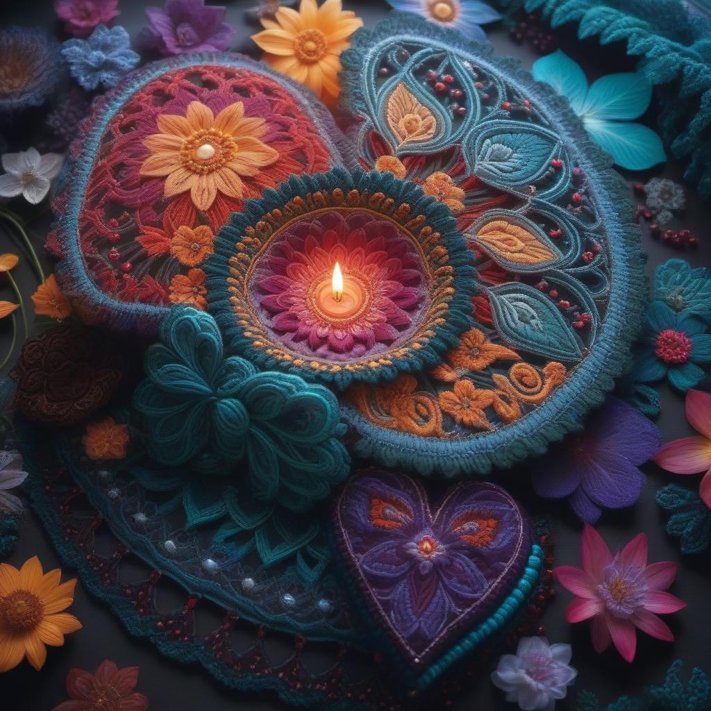  The heart-shaped mandALA symbolizes the interconnectedness of all things and the beauty of existence. hyperrealistic, full body, detailed clothing, highly detailed, cinematic lighting, stunningly beautiful, intricate, sharp focus, f/1. 8, 85mm, (centered image composition), (professionally color graded), ((bright soft diffused light)), volumetric fog, trending on instagram, trending on tumblr, HDR 4K, 8K