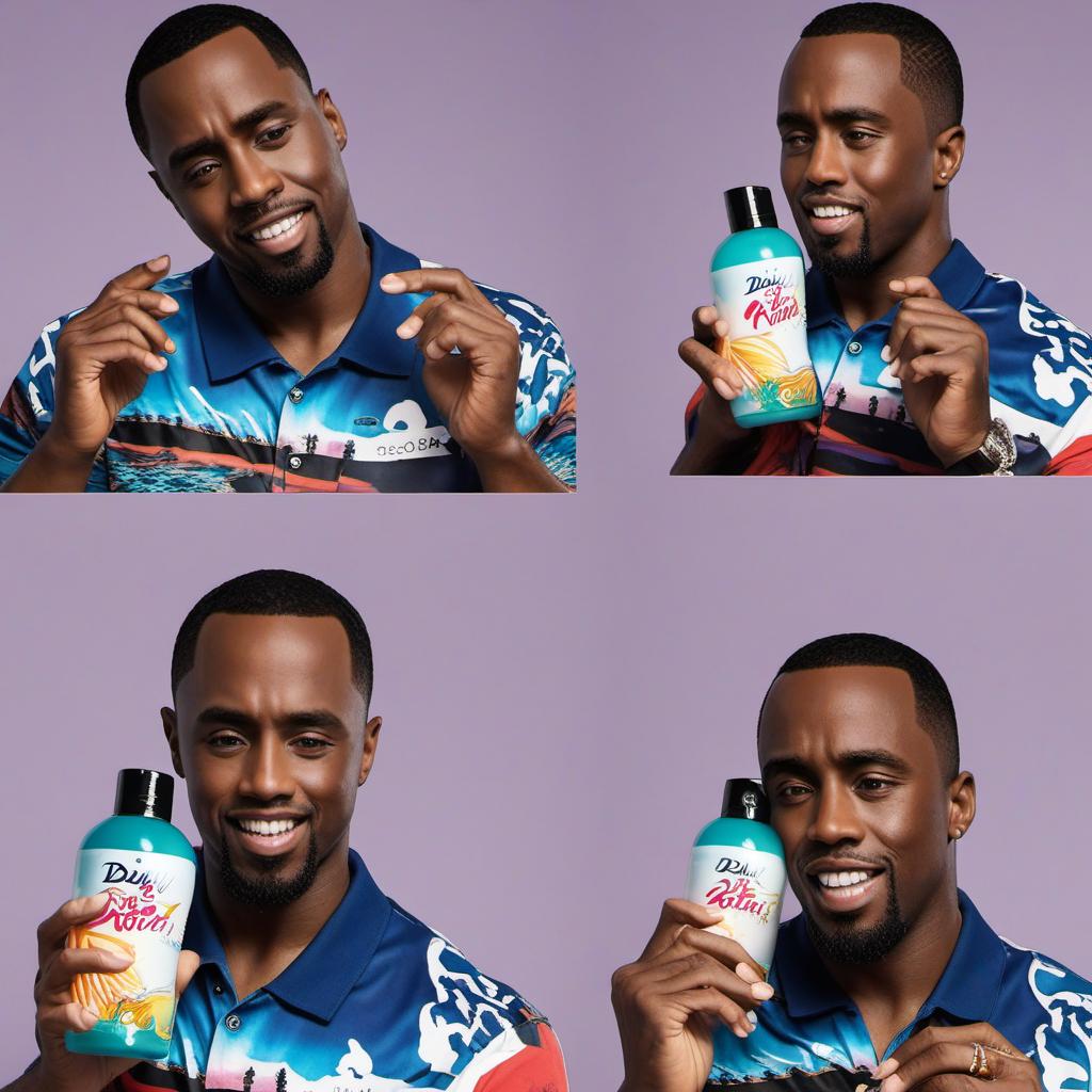  diddy surfing an ocean of baby oil, profile image style