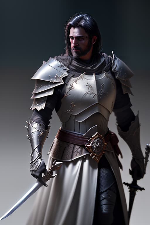  a man knight with a two handed sword in full height on a white background, (extremely detailed oil painting:1.2), glow effects, godrays, hand drawn, render, 8k, octane render, cinema 4d, blender, dark, atmospheric 4k ultra detailed, cinematic sensual, sharp focus, humorous illustration, big depth of field, masterpiece, colors, 3d octane render, 4k, concept art, trending on artstation, hyperrealistic, vivid colors, extremely detailed cg unity 8k wallpaper, trending on artstation, trending on cgsociety, intricate, high detail, dramatic