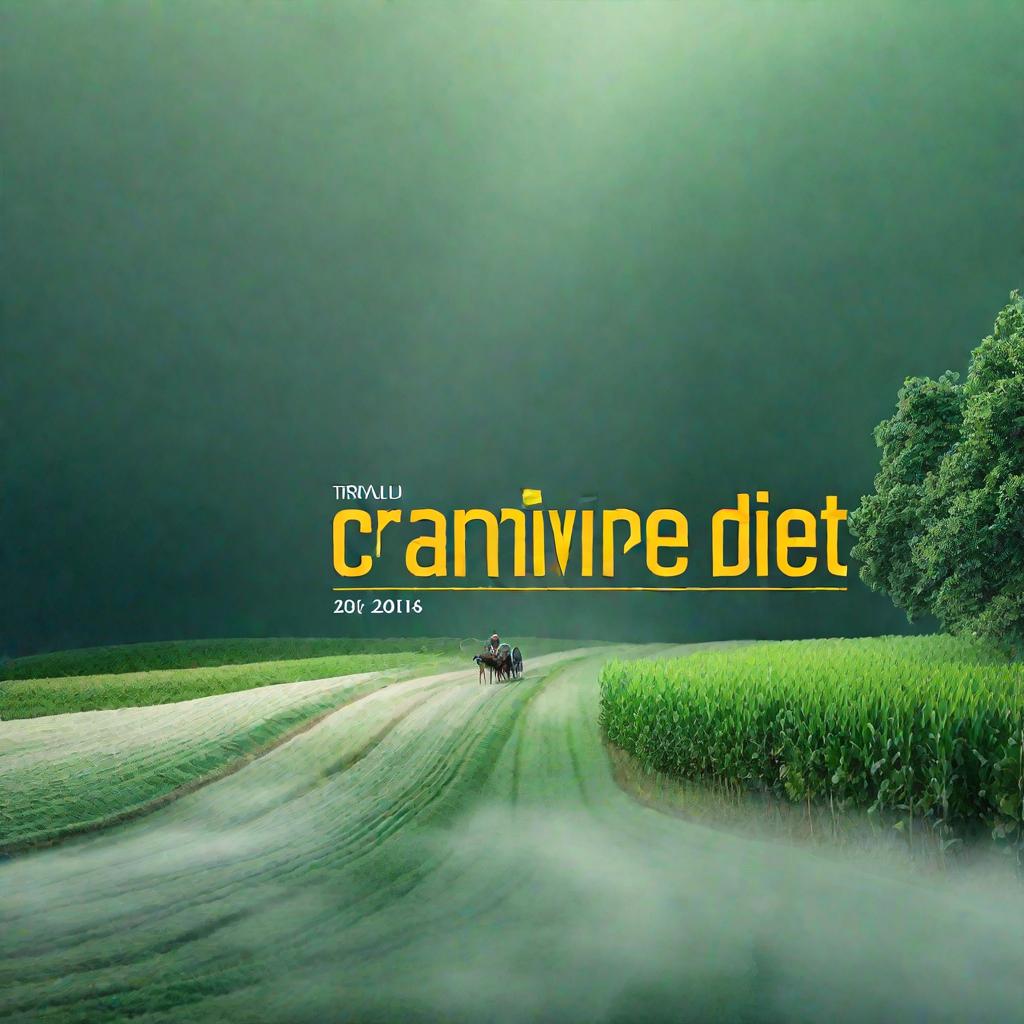  design an image for a chapter: what is the carnivore diet?. do not include any text in the image. hyperrealistic, full body, detailed clothing, highly detailed, cinematic lighting, stunningly beautiful, intricate, sharp focus, f/1. 8, 85mm, (centered image composition), (professionally color graded), ((bright soft diffused light)), volumetric fog, trending on instagram, trending on tumblr, HDR 4K, 8K