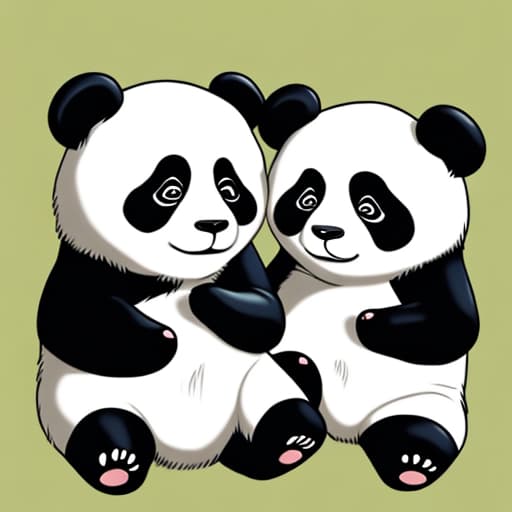  Cute panda cartoons