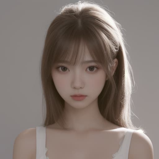  girl, best quality, solo, headshot, simple background