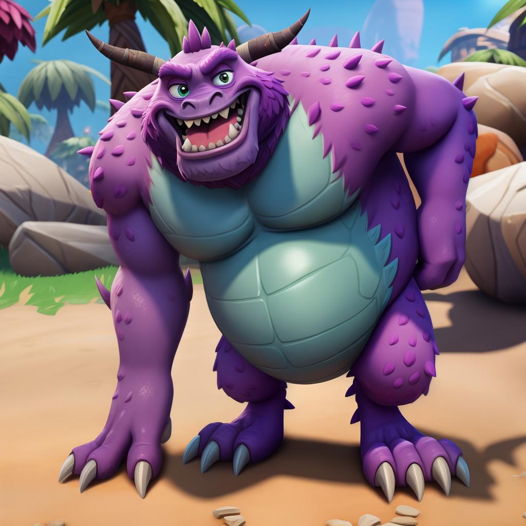  Pete ‘claws’ ward (monsters inc, fortnite), full body, open eyes, masterpiece, 4k, fine details,