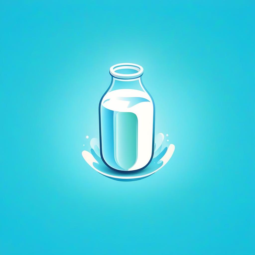  design of a minimalistic logo depicting the health with milk in blue, milky, green colors. add lines as an additional design element. v 5, logo hyperrealistic, full body, detailed clothing, highly detailed, cinematic lighting, stunningly beautiful, intricate, sharp focus, f/1. 8, 85mm, (centered image composition), (professionally color graded), ((bright soft diffused light)), volumetric fog, trending on instagram, trending on tumblr, HDR 4K, 8K