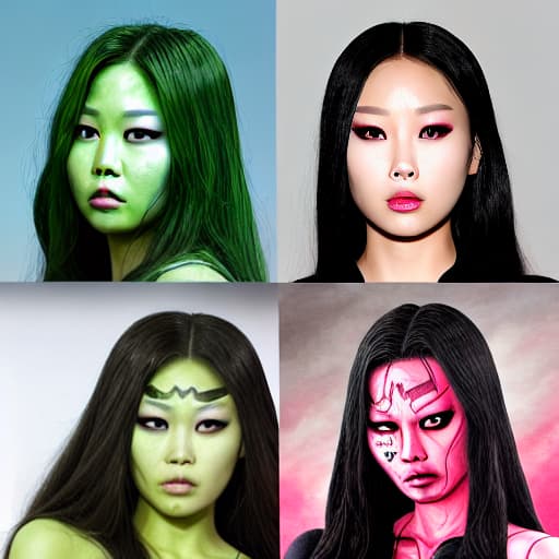  Jennie Kim as Gamora