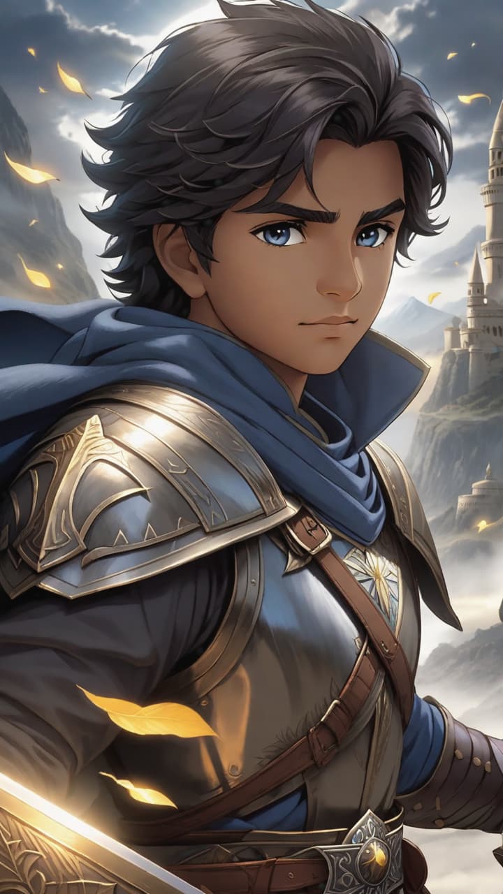  a young warrior of light, thiago, embarks on a journey to confront the shadows and end the war.