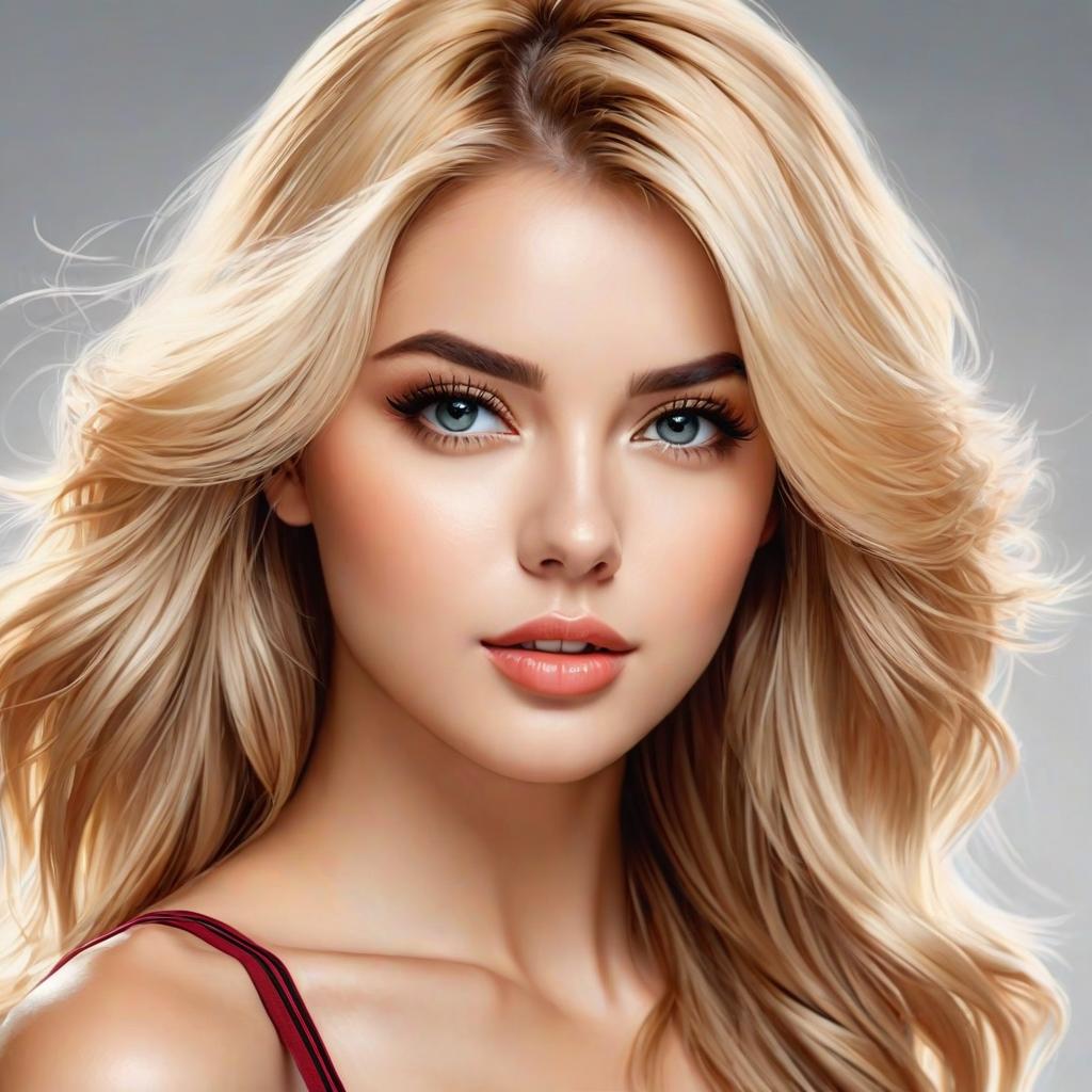  hot girl blond with big and tight photo realistic, highly intricate and detailed, masterpiece, ultra high res,photography,8k resolution