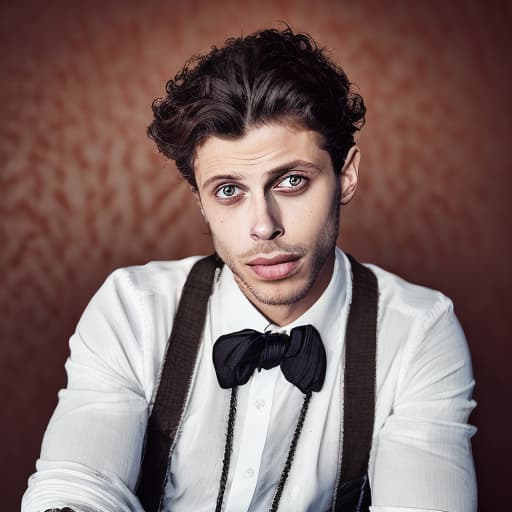 portrait+ style Francois Arnaud queer face