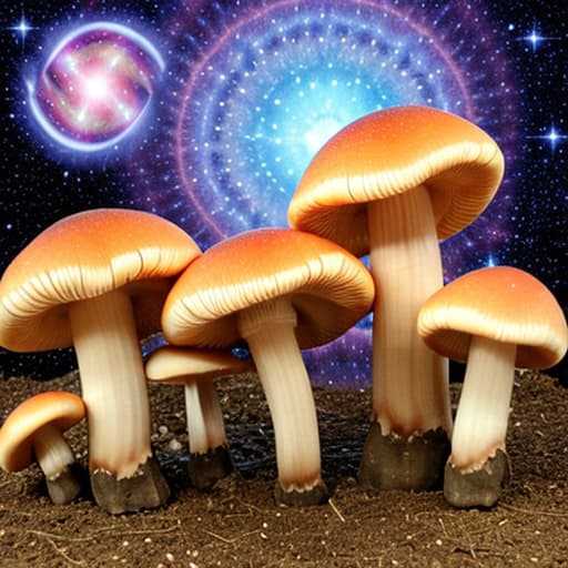 Cosmic mushrooms