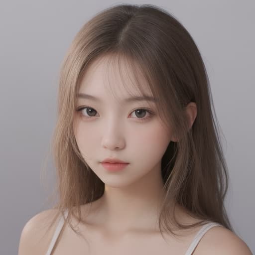  girl, best quality, solo, headshot, simple background