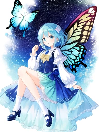  butterfly fairy, beautiful illustration, best quality