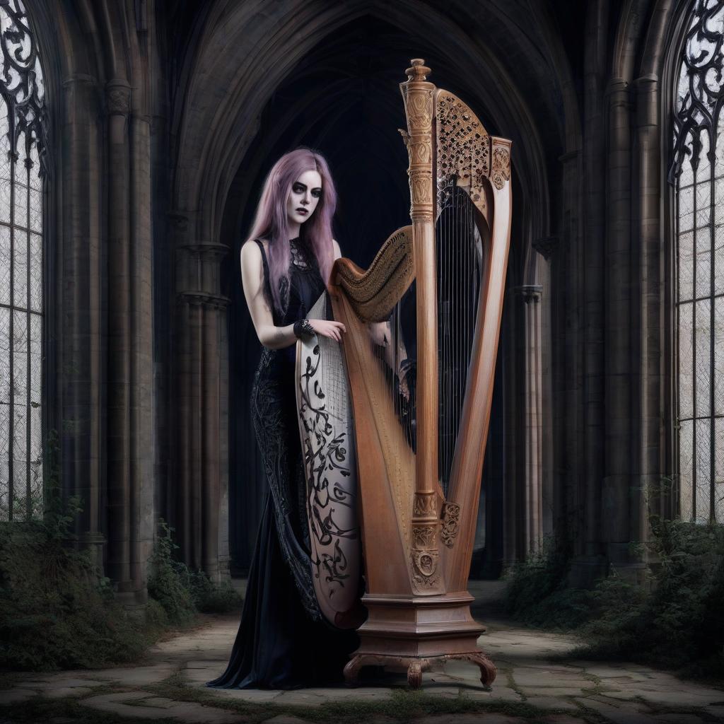  gothic, harp