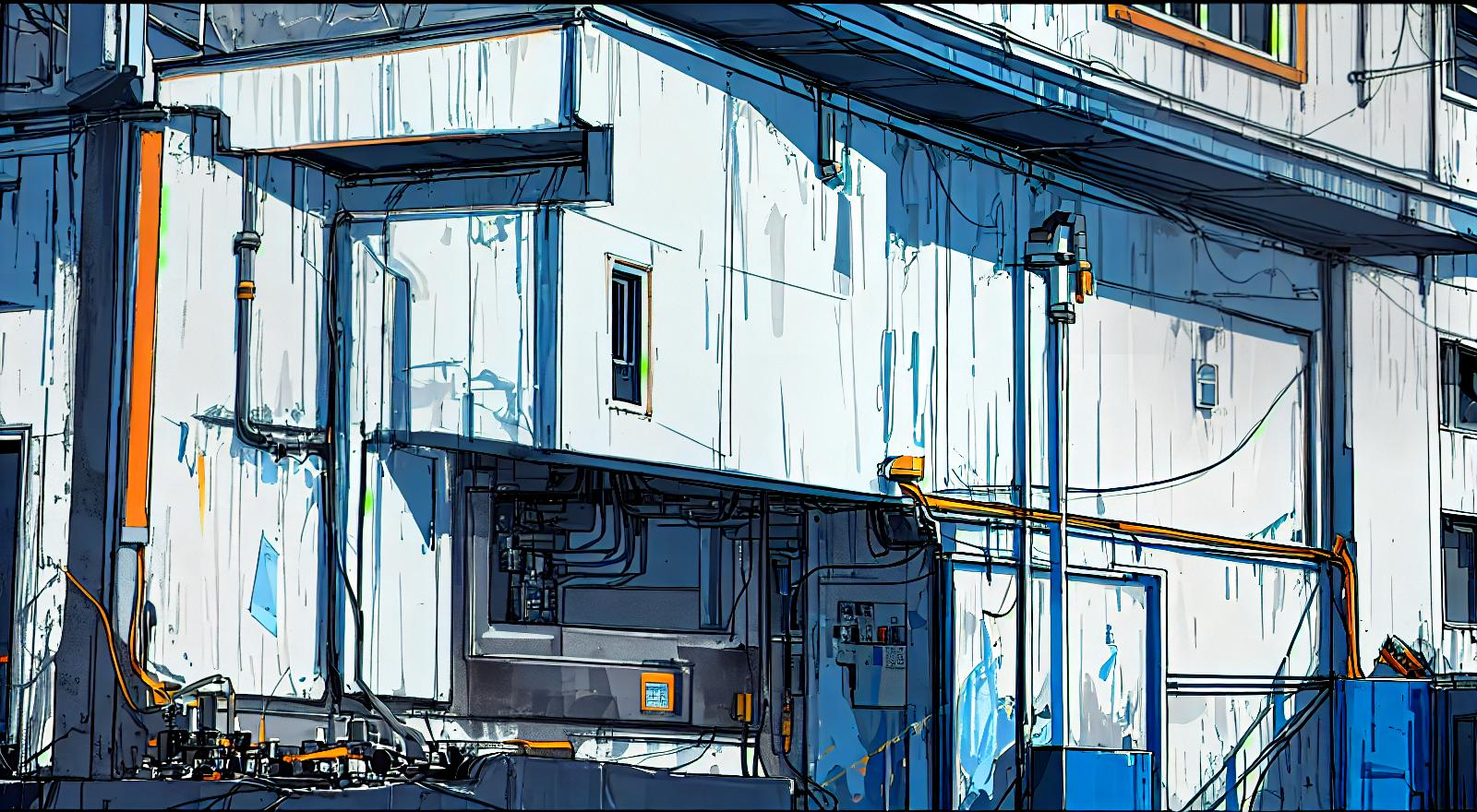  to have dielectric grease on the connectors House ,aesthetic,in frame, 4K