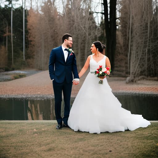 wa-vy style a happy couple holding hands hyperrealistic, full body, detailed clothing, highly detailed, cinematic lighting, stunningly beautiful, intricate, sharp focus, f/1. 8, 85mm, (centered image composition), (professionally color graded), ((bright soft diffused light)), volumetric fog, trending on instagram, trending on tumblr, HDR 4K, 8K