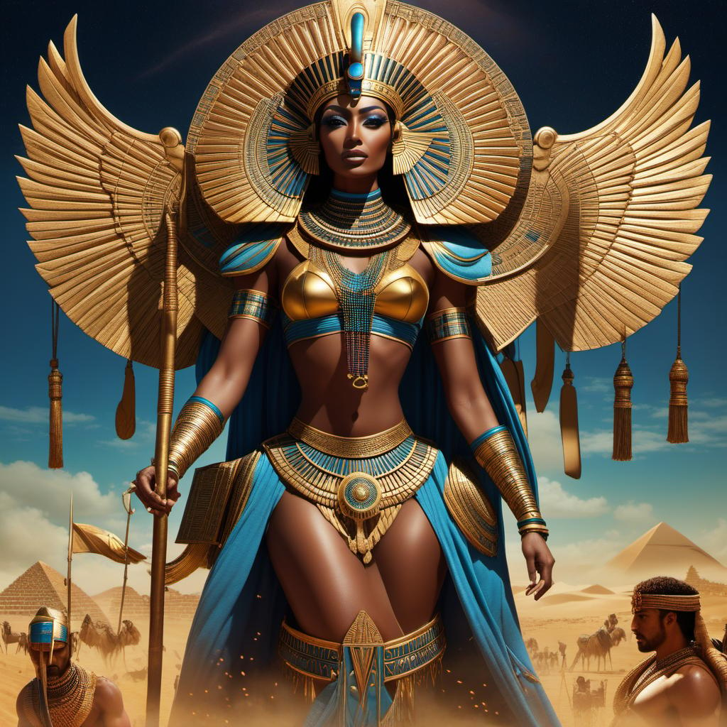  “design of a pharaonic book cover on infection control” , ((anime)) hyperrealistic, full body, detailed clothing, highly detailed, cinematic lighting, stunningly beautiful, intricate, sharp focus, f/1. 8, 85mm, (centered image composition), (professionally color graded), ((bright soft diffused light)), volumetric fog, trending on instagram, trending on tumblr, HDR 4K, 8K