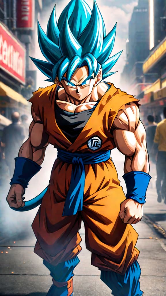  anime art of goku and vegeta with tails, contrasting with goten and trunks without tails, showcasing saiyan evolution. hyperrealistic, full body, detailed clothing, highly detailed, cinematic lighting, stunningly beautiful, intricate, sharp focus, f/1. 8, 85mm, (centered image composition), (professionally color graded), ((bright soft diffused light)), volumetric fog, trending on instagram, trending on tumblr, HDR 4K, 8K