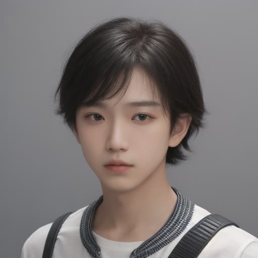  boy, best quality, solo, headshot, simple background