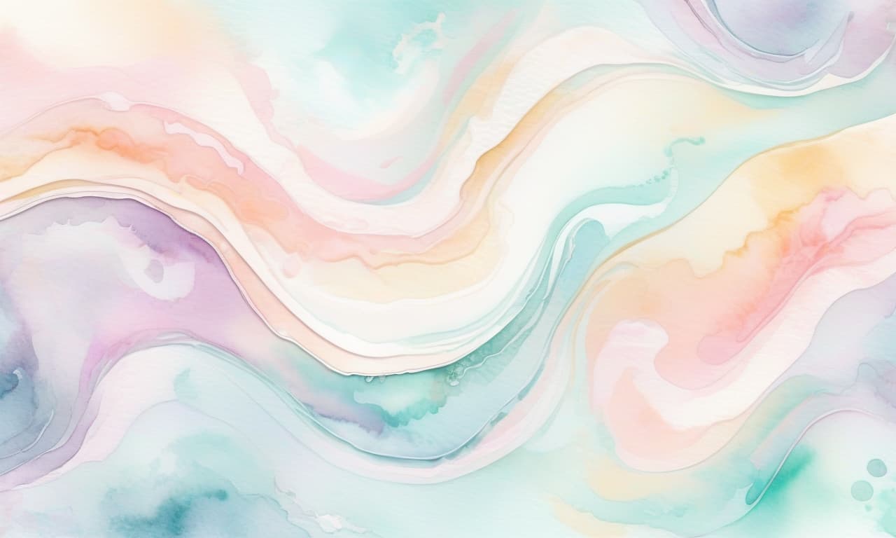  abstract background in mother of pearl tones with a pearl effect, raster illustration, minimalism, watercolor painting. pastel colors.