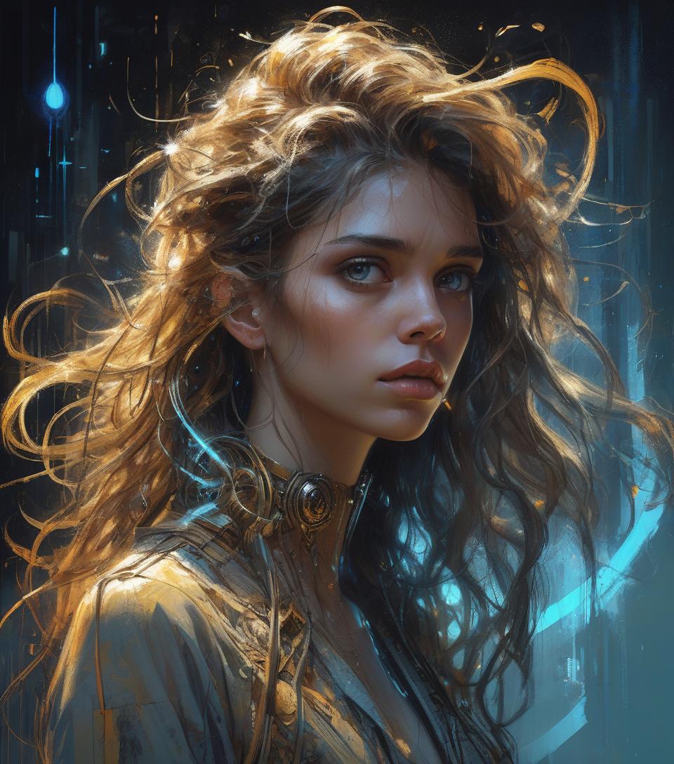  artwork, hyper realistic surreal and fantastic composition perfect and dynamic digital painting, portrait of anna sawai, messy hair, black light atmosphere, style jose royo, boris vallejo, carne griffiths, wadim kashin, harrison fisher, brian froud and jeremy mann, epic setting, black light show, varying styles of steadman, hanuka, klimt, bell, hobbie, newton, greg rutkowski, atmospheric, art station trend, artgerm, deviant art, octane, masterpiece, complex art, details intricate, matte painting movie poster, golden ratio, trending on cgsociety, incredibly detailed and incredibly beautiful