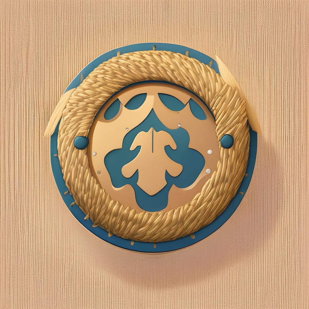  app icon of a straw shield