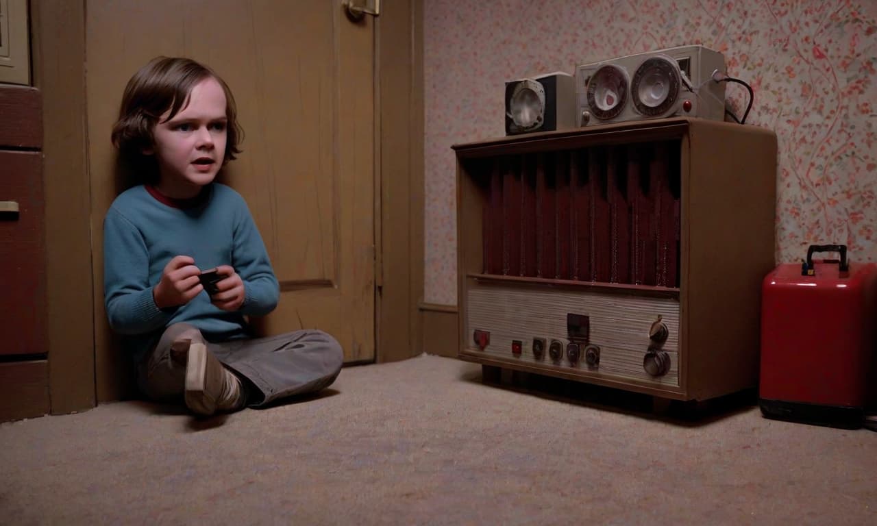  max's character, sitting next to a radio, discovers a mysterious radio signal that calls them to a mythical safe place called "the shining" the only refuge where there are still resources and a chance for life.