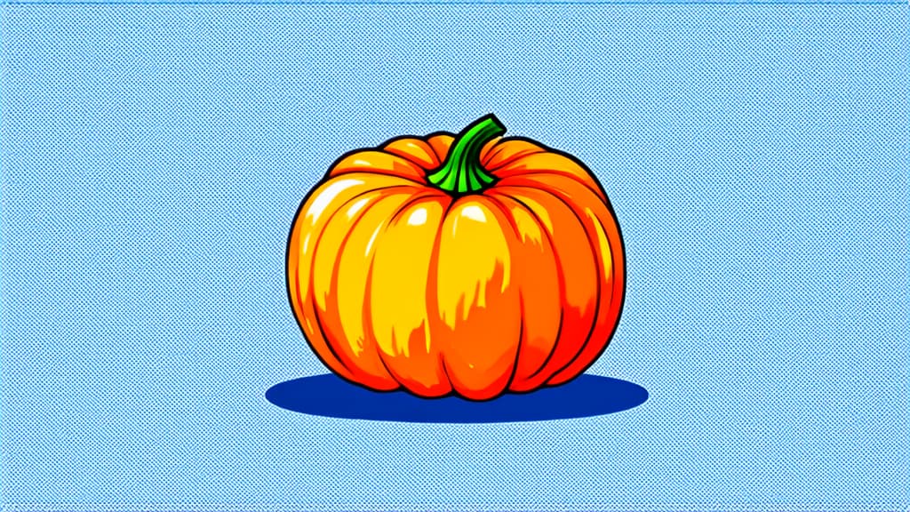  flat illustration, flaticon, (illustration:1.15), pumpkin, logo, avatar, illustration, outline ar 16:9, [cory loftis, strobist, pascal campion :: 0.2]