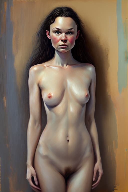  —s Hyperrealistic, Amy Forsyth, Full body, naked