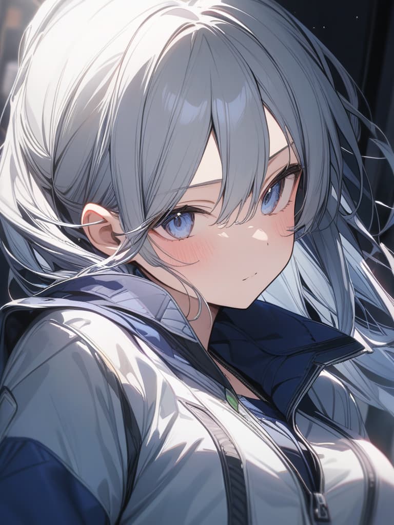  tenpo, gray hair, masterpiece, best quality,8k,ultra detailed,high resolution,an extremely delicate and beautiful,hyper detail