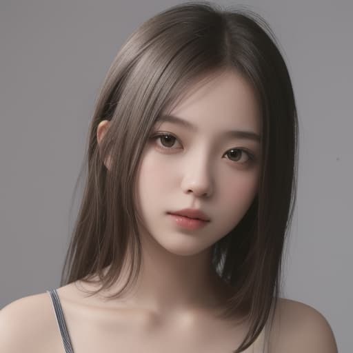  girl, best quality, solo, headshot, simple background