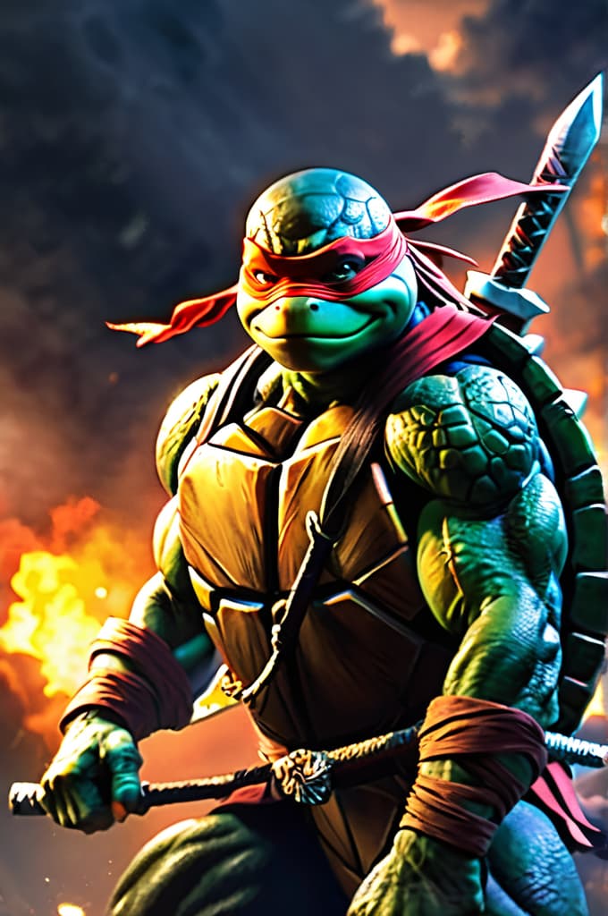  ninja turtle , 4k