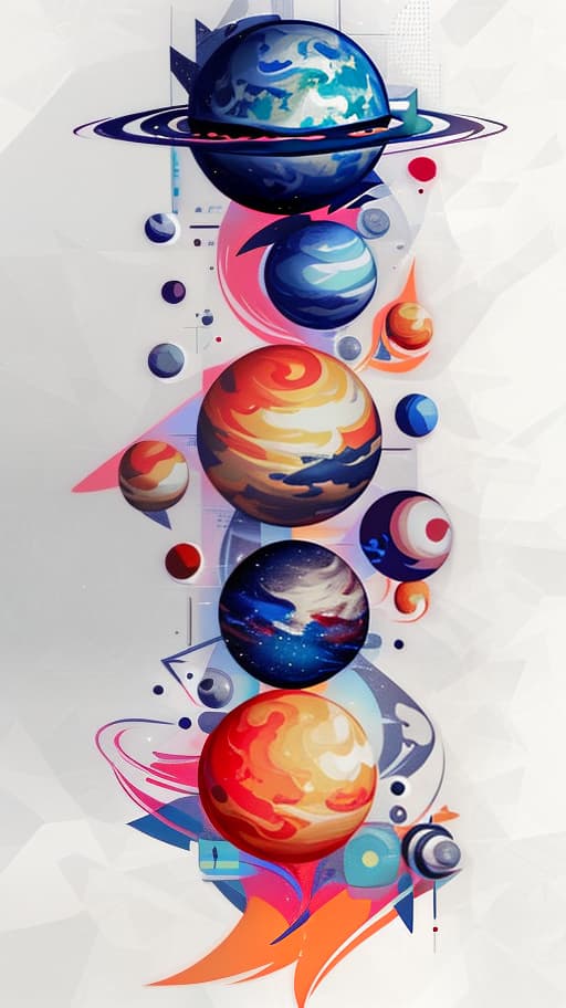  on the white background of the timeline, the planets in one line, indie game art, (vector art, borderlands style, arcane style, cartoon style), line art, disctinct features, hand drawn, technical illustration, graphic design, vector graphics, high contrast, precision artwork, linear compositions, scalable artwork, digital art, cinematic sensual, sharp focus, humorous illustration, big depth of field, masterpiece, trending on artstation, vivid colors, trending on artstation, trending on cgsociety, intricate, low detail, dramatic hyperrealistic, full body, detailed clothing, highly detailed, cinematic lighting, stunningly beautiful, intricate, sharp focus, f/1. 8, 85mm, (centered image composition), (professionally color graded), ((bright soft diffused light)), volumetric fog, trending on instagram, trending on tumblr, HDR 4K, 8K