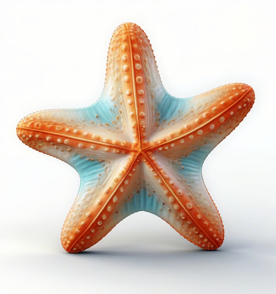  starfish realistic 3d