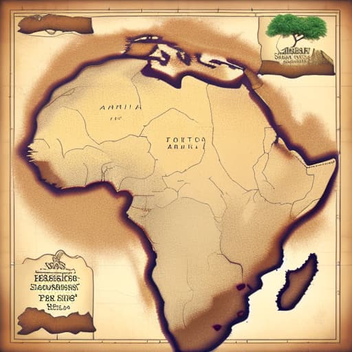  Show Africa map with words ‘AFROGRAIN’ written on it