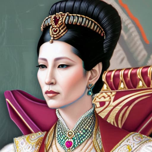  A beautiful empress portrait