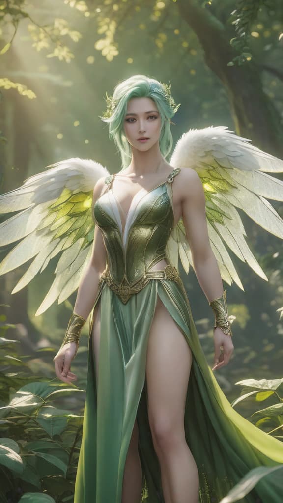  (jimmy eco: 1.6), full full body shots photorealistiic young man, forest fairy prince , 1, milk white skin, green hair, , 6 pax abs, (full body shot), young , flying over the city. smiling,, 1, beutiful, perfect, milk white skin, handsome and ver hunky body, very detailed green eyes, very pale skin, barefoot in a forest, , wearing green beige leafy sparkling wing, . (masterpiece:1.4, best quality), (intricate detail), unity 8k wallpaper, ultra detailed, (abstract art:1.2), (anato finnstark style:1.3), from another dimension, a symphony of iridescent colors merging and shifting seamlessly, dynamic pose with rotating patterns of energy around you, a mix of determination and serenity in his expression, a genera hyperrealistic, full body, detailed clothing, highly detailed, cinematic lighting, stunningly beautiful, intricate, sharp focus, f/1. 8, 85mm, (centered image composition), (professionally color graded), ((bright soft diffused light)), volumetric fog, trending on instagram, trending on tumblr, HDR 4K, 8K