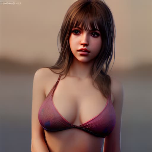 redshift style Mila Azul, full body, hyper realistic and detailed face, perfect body, perfect eyes and lips