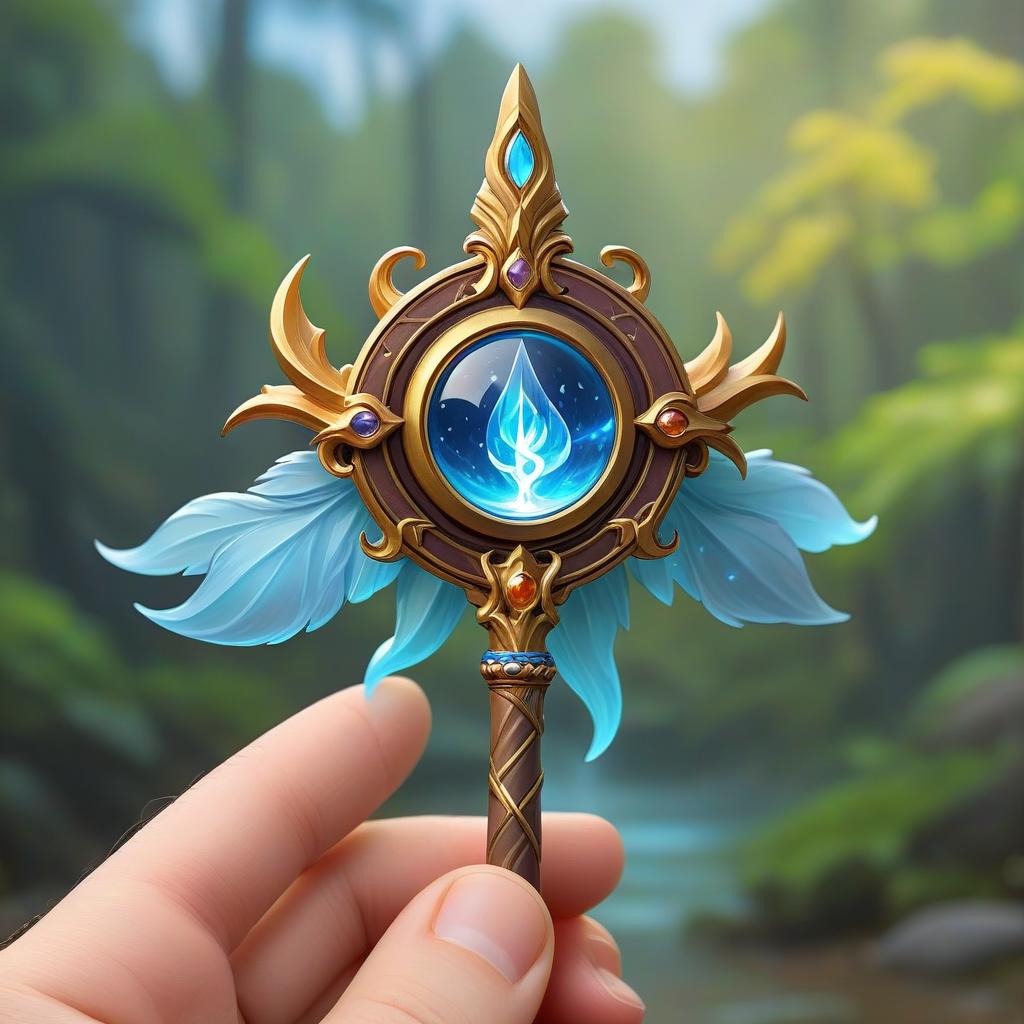  ethereal fantasy concept art of battle staff, celetial rod, elemental magic, mystic hand, eyes, sorcerer rpg class minimal badge . magnificent, celestial, ethereal, painterly, epic, majestic, magical, fantasy art, cover art, dreamy, sticker